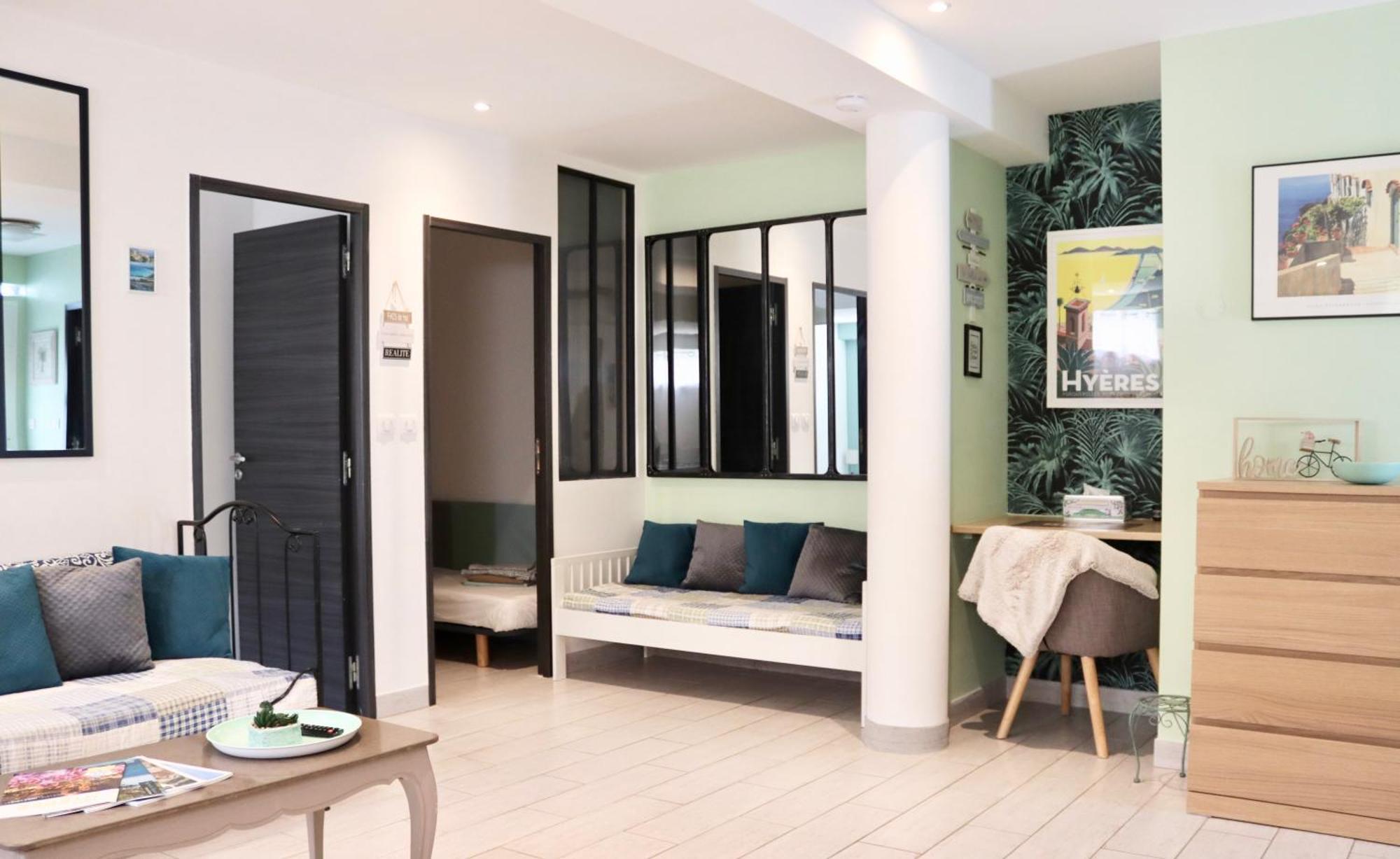 De 45 M2 En Rez-de-villa Avec Jardin Apartment